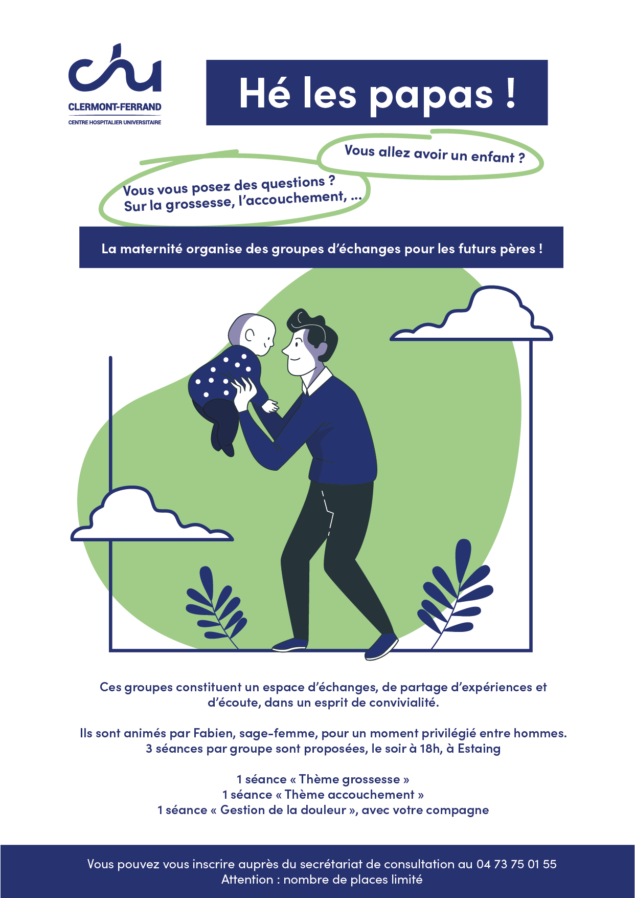 PSSSSST ! Les futurs papas ! | CHU clermont-ferrand