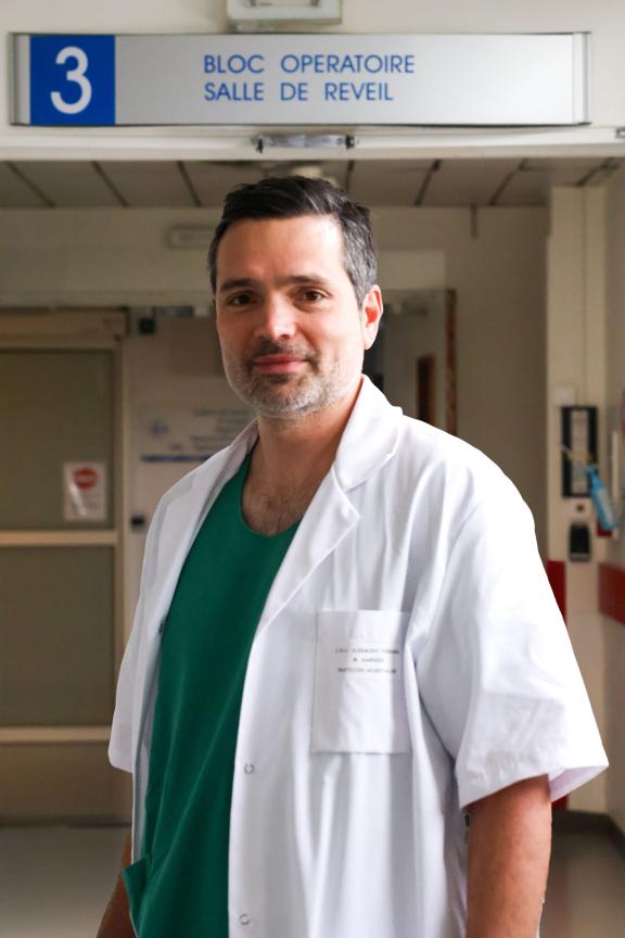 Pr Marc Garnier, anesthésite-réanimateur