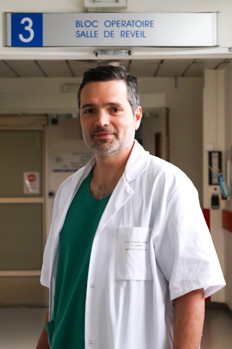 Pr Marc Garnier, anesthésite-réanimateur